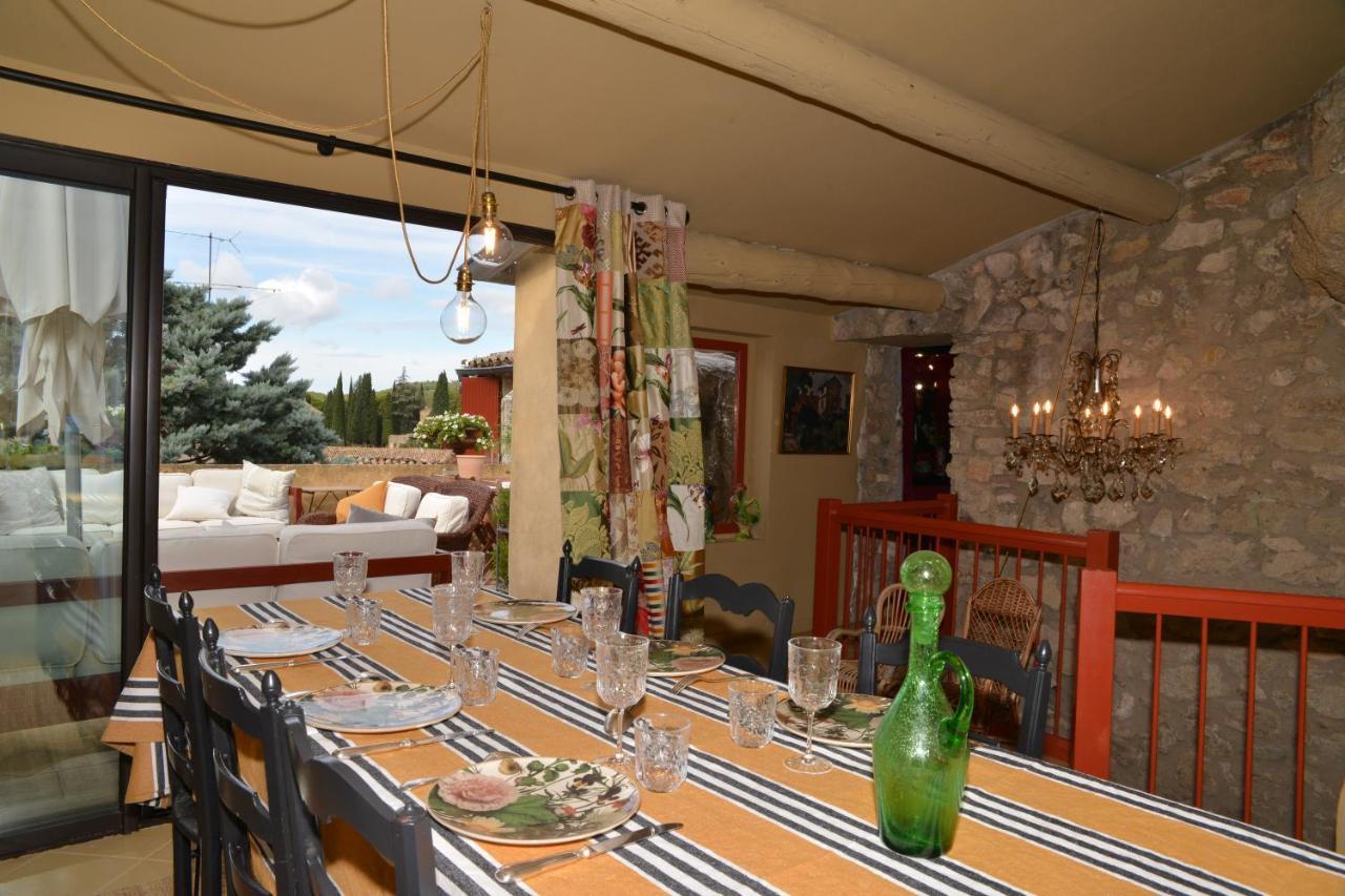 Ferienwohnung La Barbella Lourmarin Exterior foto
